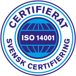 ISO 4001 certifierad